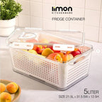 CrispLock Storage Container with Dated Lid by Limon