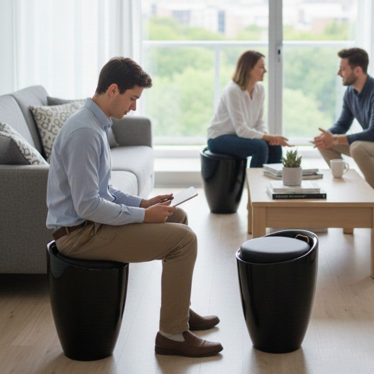 ComfortVault Luxe Storage Stool (1862) by Limon