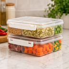 4 Section Freezer Box with Lid (22835) by Limon
