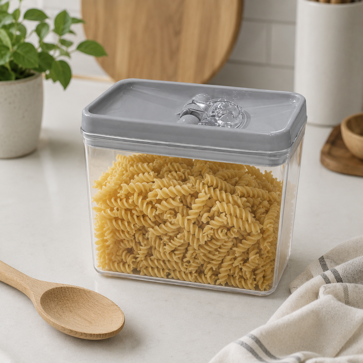 Multi-Use Rectangular Airtight Jar by Limon
