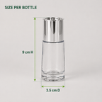 24-Piece Dual-Finish Salt Shaker Set (1516) by Limon