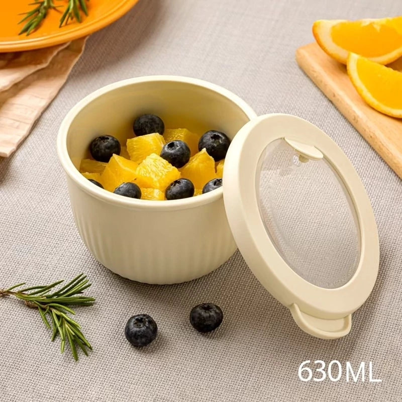 PureVent Stackable 3-Pcs Bowl Set with Vented Lid (2233) by Limon