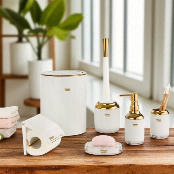 Elegant 6-Pieces Bathroom Set (1764) by Limon