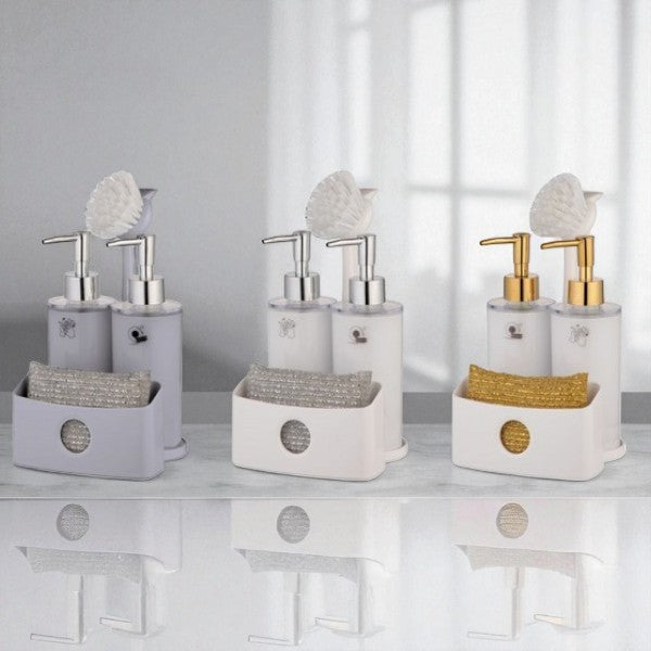 Dishwashing Liquid Dispenser Set of 3 (1919) by Limon