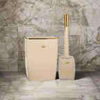 LuxeSwing Dustbin & Brush Set (1810) by Limon