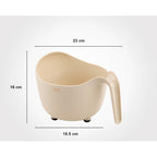 Fruits and Vegetables Wash Bowl with Drainer by Limon