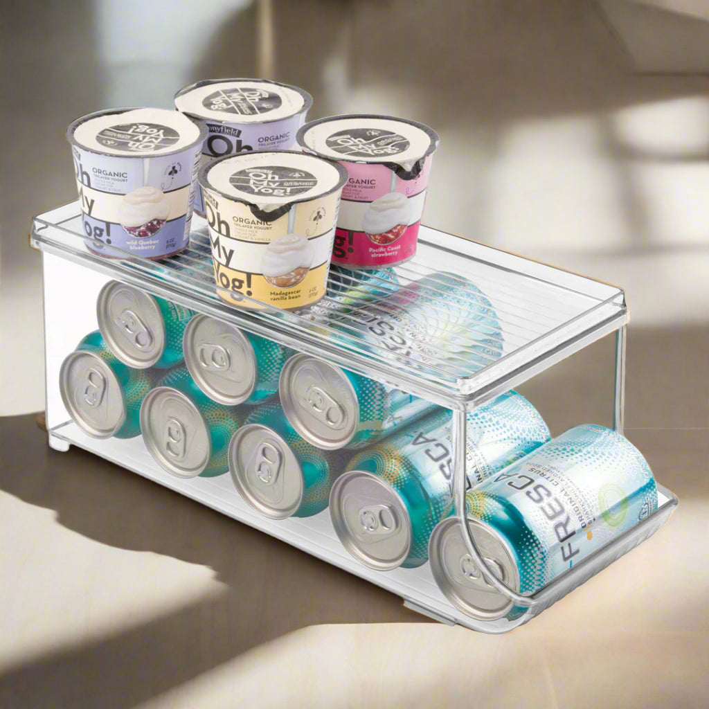 Stackable Beverage & Essentials Organizer with Removable Lid (2129) by Limon Secondary image