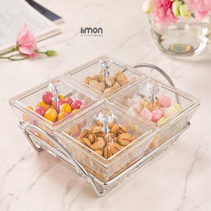 LIMON SERVING TRAY WITH ACRYLIC 2108